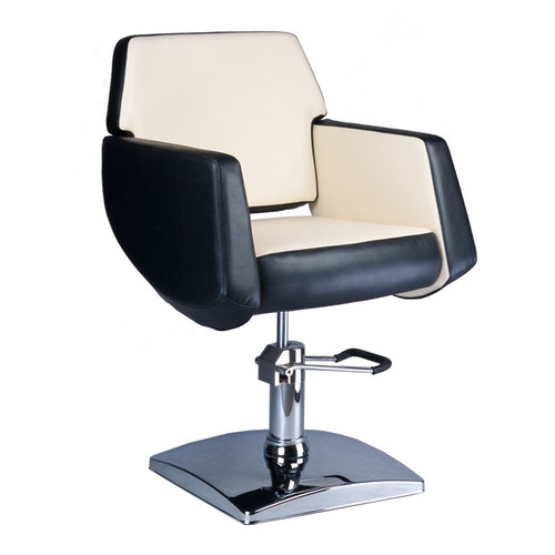 Fotel fryzjerski NICO czarno-kremowy BD-1088-1