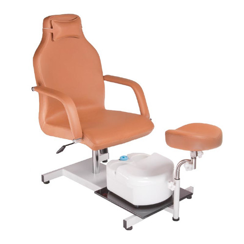 Fotel do pedicure z masażerem stóp BD-5711 beżowy-1