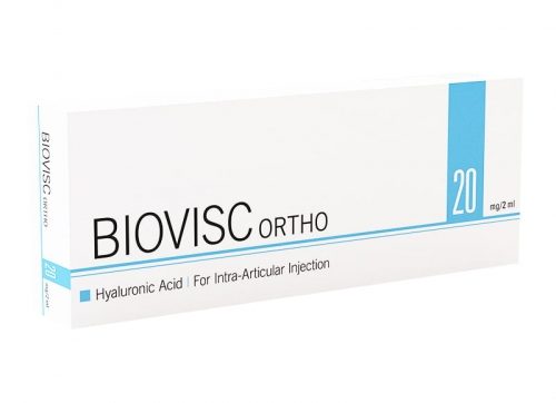 BIOVISC Ortho 20mg/2ml ampułko-strzykawka - iniekcja dostawowa, kwas hialuronowy-1